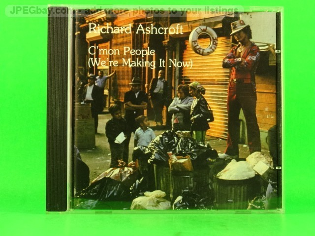 RICHARD ASHCROFT C'MON PEOPLE (WE'RE MAKING IT NOW) (L52) 3 Track CD Single plus