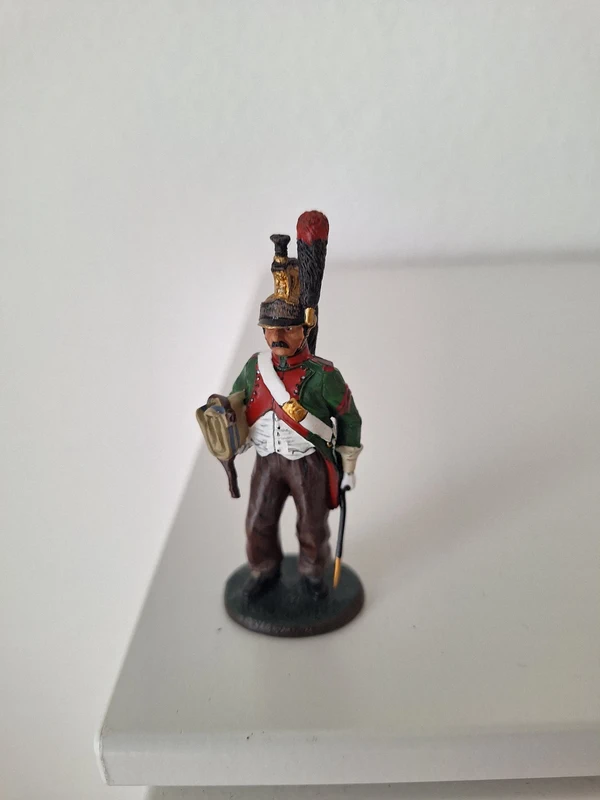 Sammelfigur Aufstellfigur Zinnfigur Figur del Prado Dragon 4e rgt.tenue camp.