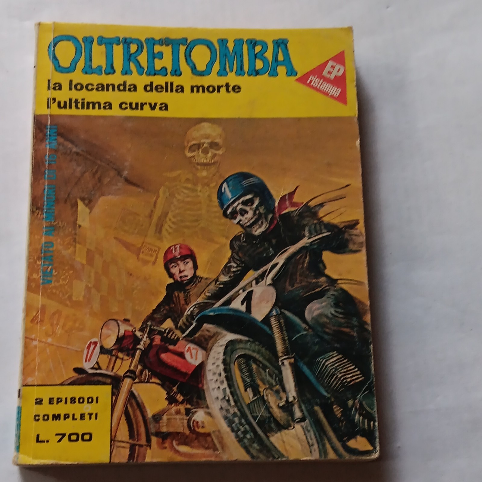 Ediperiodici Oltretomba Collezione N 45 Ristampa 1980 2 Episodi completi