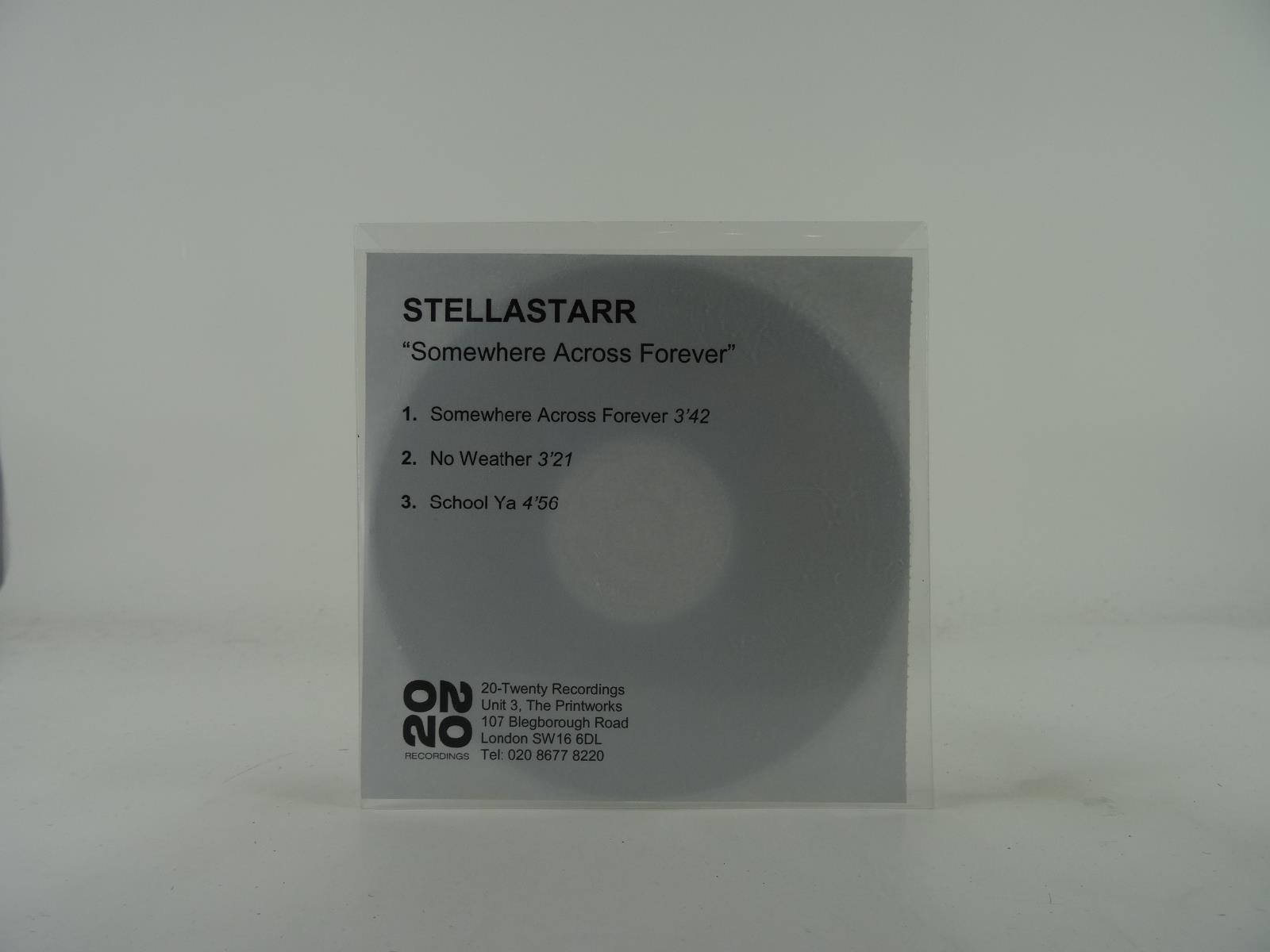 STELLASTARR SOMEWHERE ACROSS FOREVER (A34) 3 Track Promo CD Single including Whi