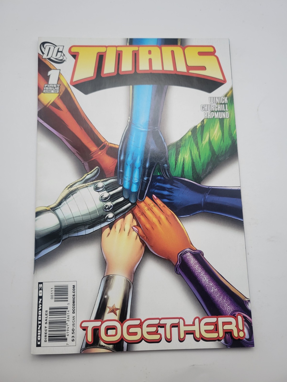 Titans #1 2008 DC Comics Fumetto 
