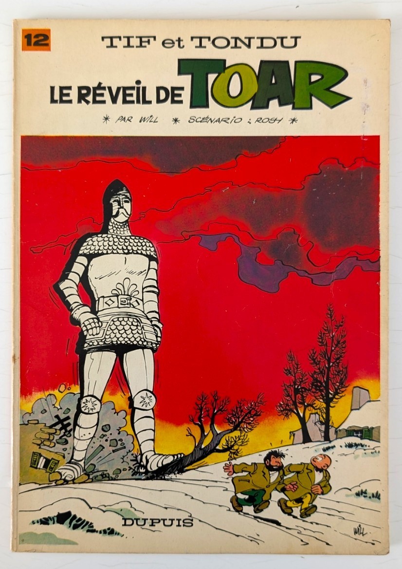 TIF et TONDU  E.O. N°12 "Le réveil de Toar" 1968 par WILL