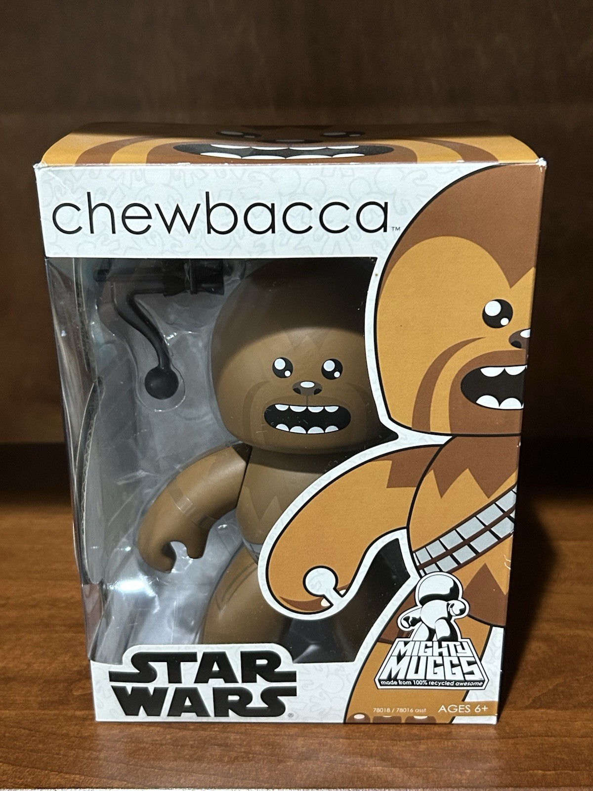Hasbro Mighty Muggs Star Wars: Chewbacca 2007 - NUOVO!!!