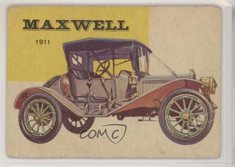 1954 Topps World on Wheels Maxwell Roadster #13 z6d