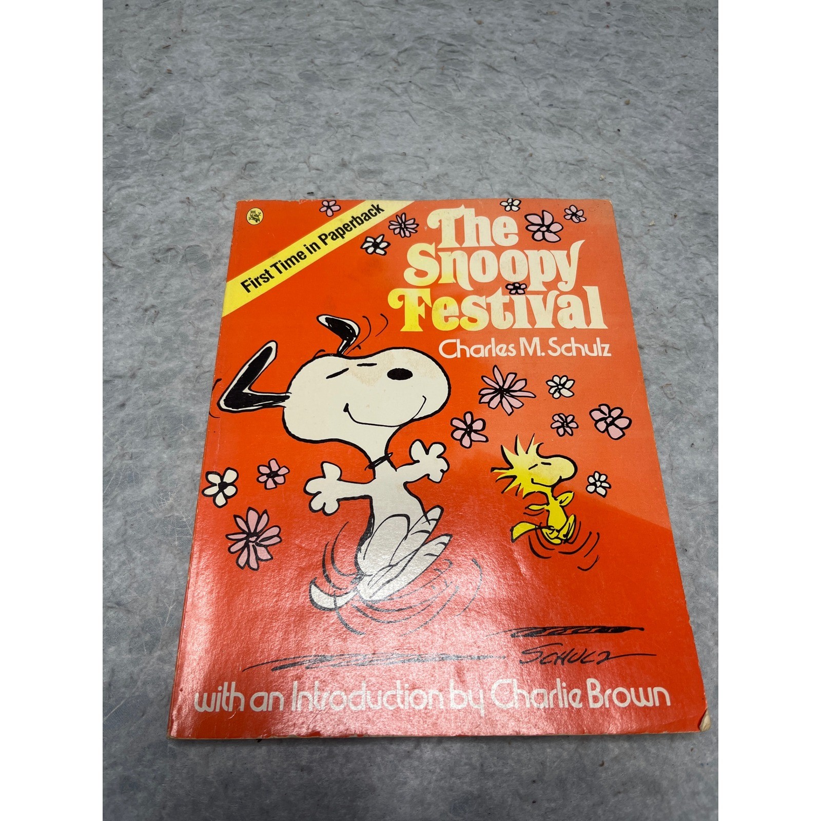 The Snoopy Festival Charles M. Schulz Peanuts libro tascabile vintage 1980