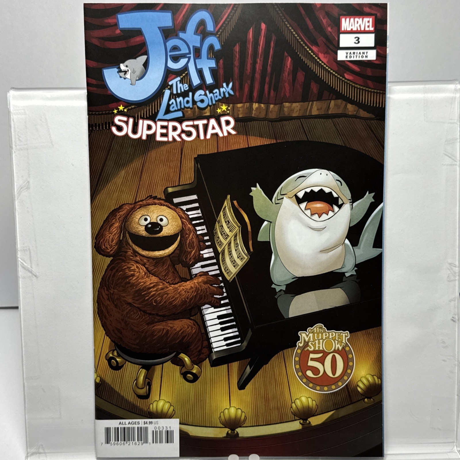 Jeff The Land Shark: Superstar #3 *MATTEO LOLLI MUPPETS VARIANT*PRESALE