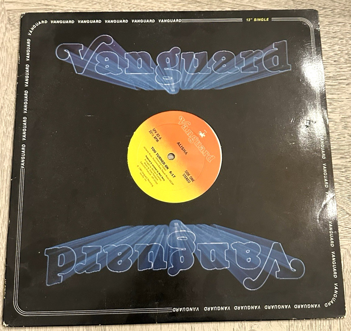 Alisha - Too Turned On - 12" Single Vinyl Record SPV 82