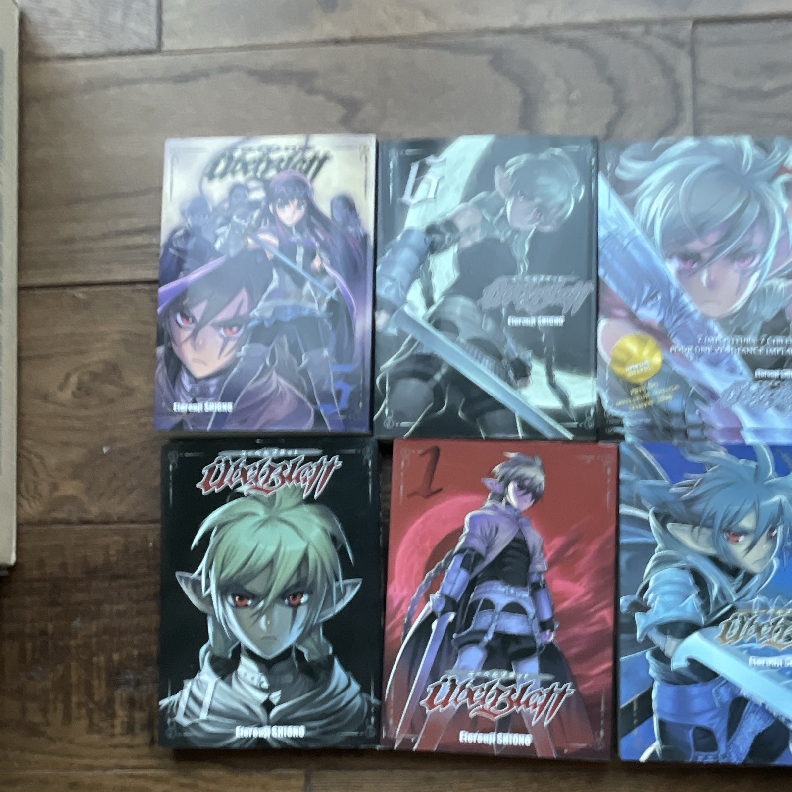 Ubel Blatt Etorouji Shiono Français Lot mangas tomes 0 à 9