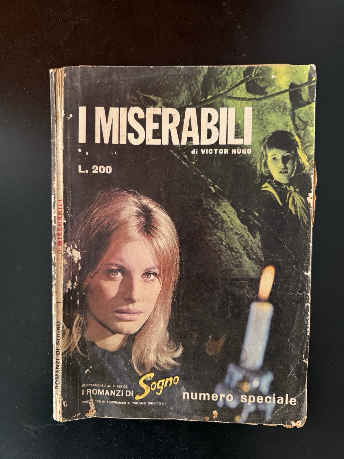 Victor Hugo I Miserabili – I Romanzi di Sogno numero speciale fumetto B/N ITA