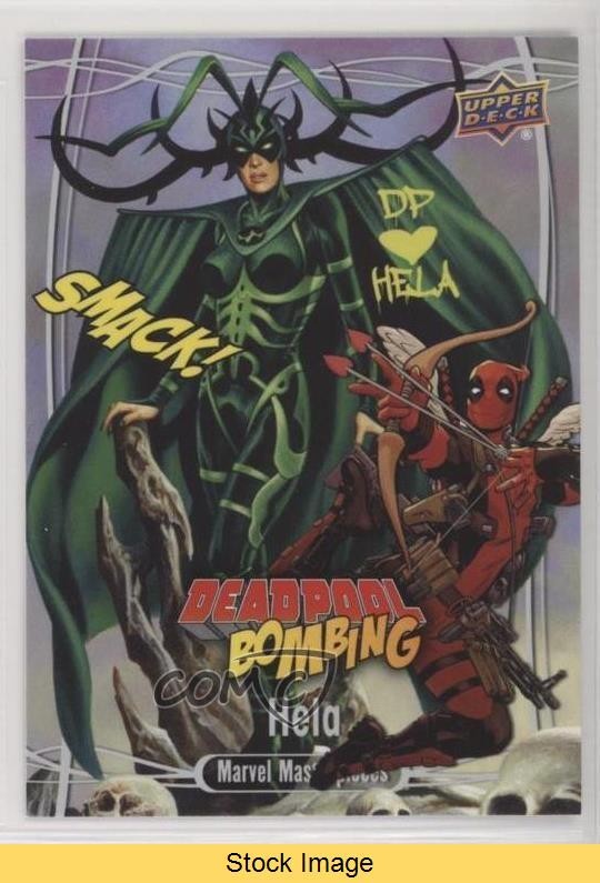 2019 Upper Deck Marvel Deadpool Bombing Hela Deadpool #DB-11 READ 0l2