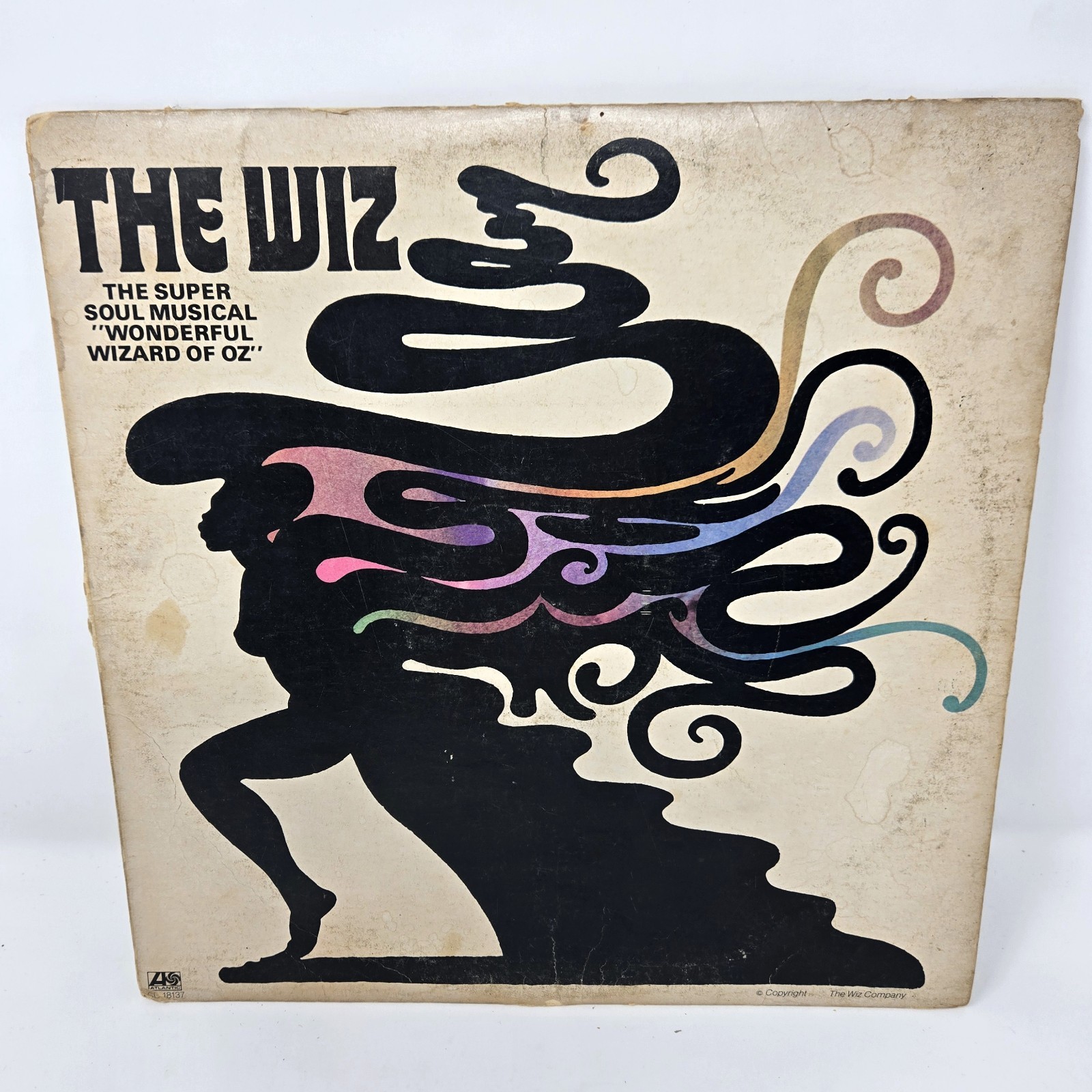 The Wiz - The Super Soul Musical Wonderful Wizard Of Oz LP 1975 SD 18137 G+ Cond
