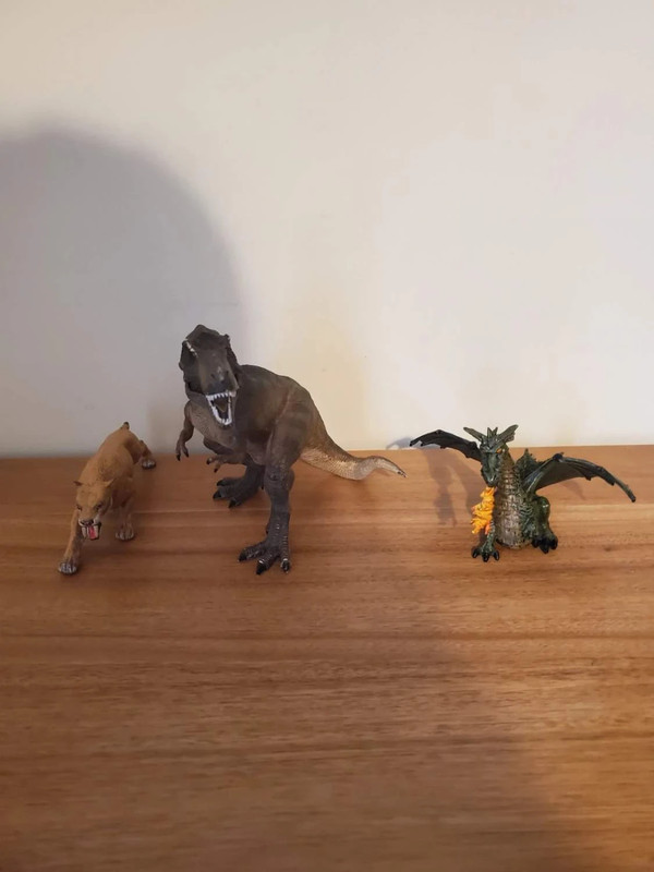 Lot de 3 figurines papo