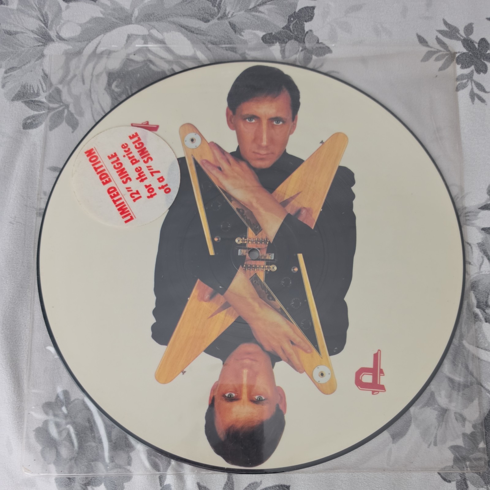 Pete Townshend Uniforms 12 Vinyl Single Record Picture Disc UK 1982 Atco Records