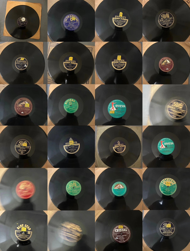 Disque gramophone 78 tours