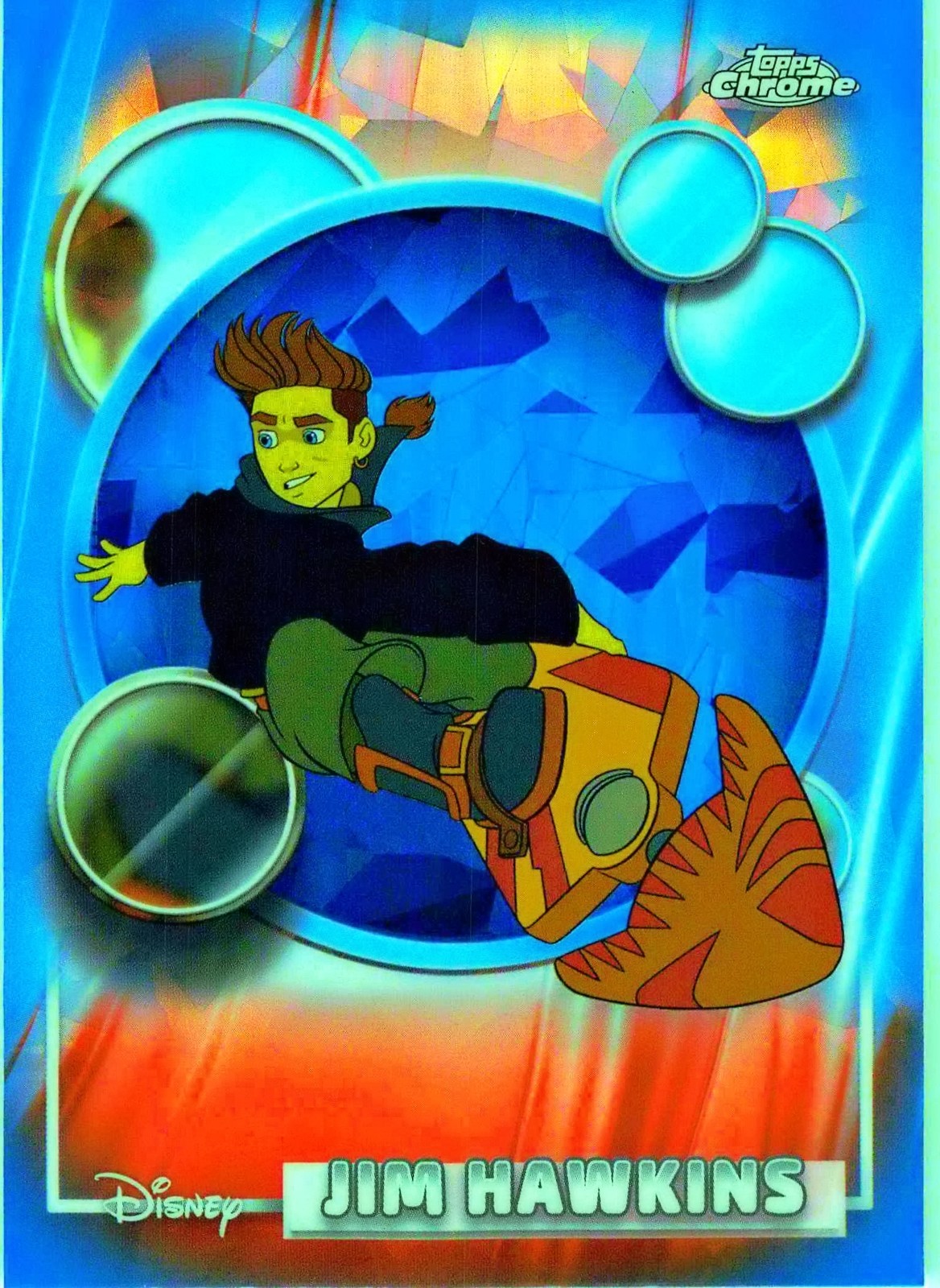 2026 Topps Chrome Disney Sapphire Edition #62 Jim Hawkins