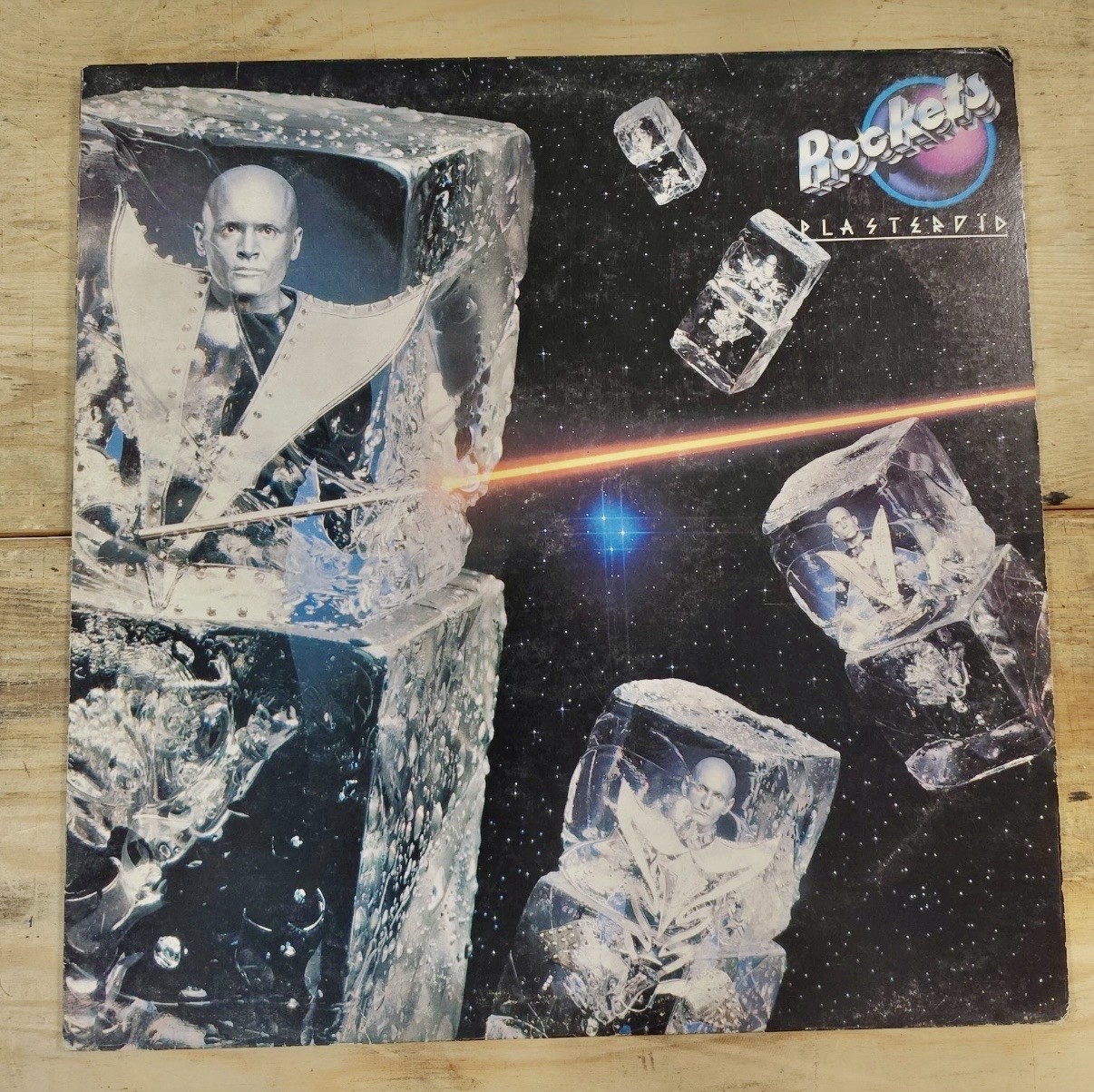 Rockets Plasteroid LP 12" vinile 33 giri Rock Disco prima ed. Rockland