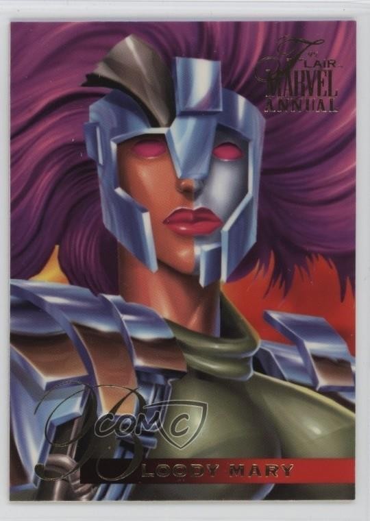 1995 Flair Marvel Annual Bloody Mary #53 0b3