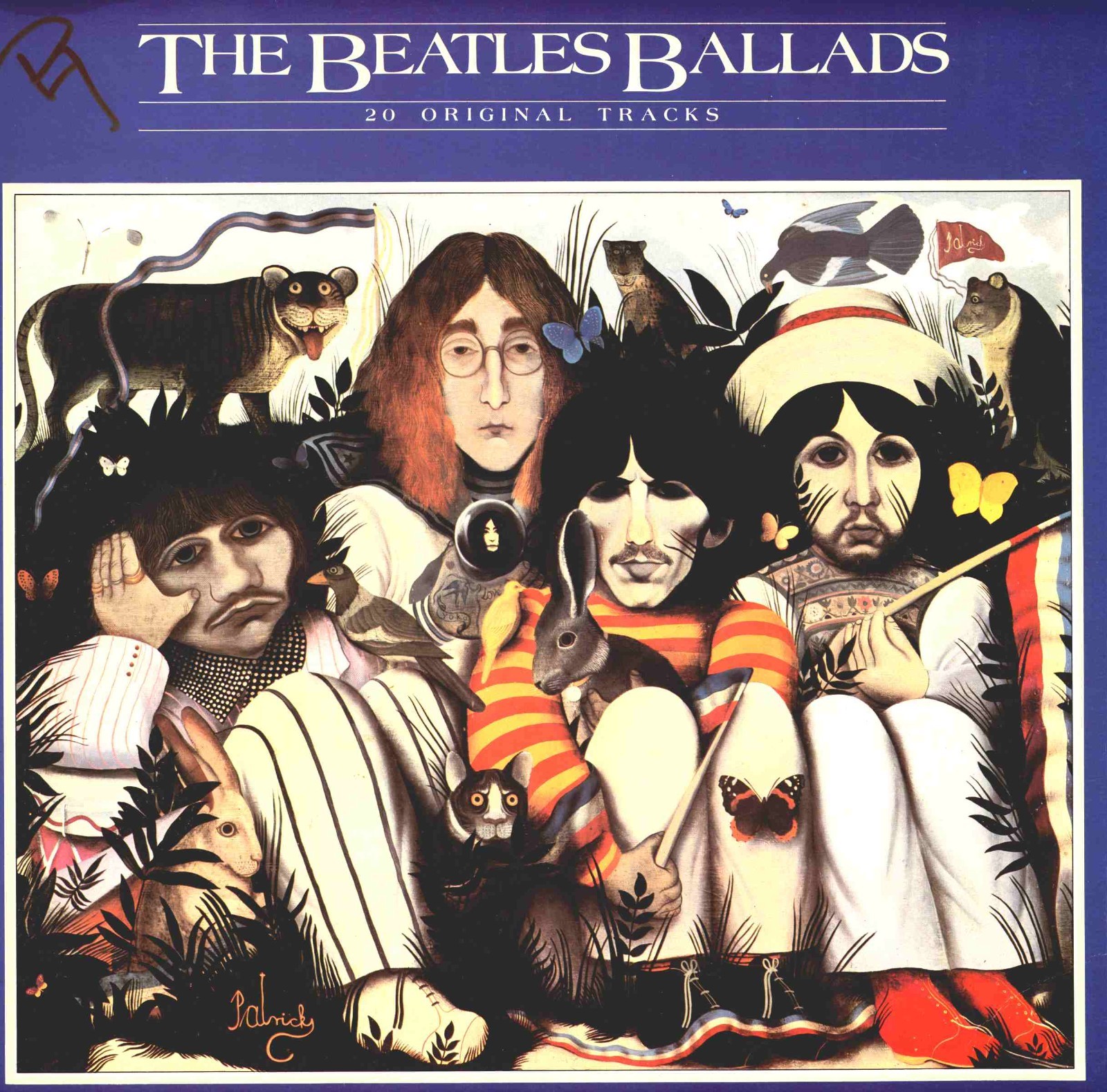 The Beatles - The Beatles Ballads 20 Original Track -Vinyl LP (1980) (VG/VG-)