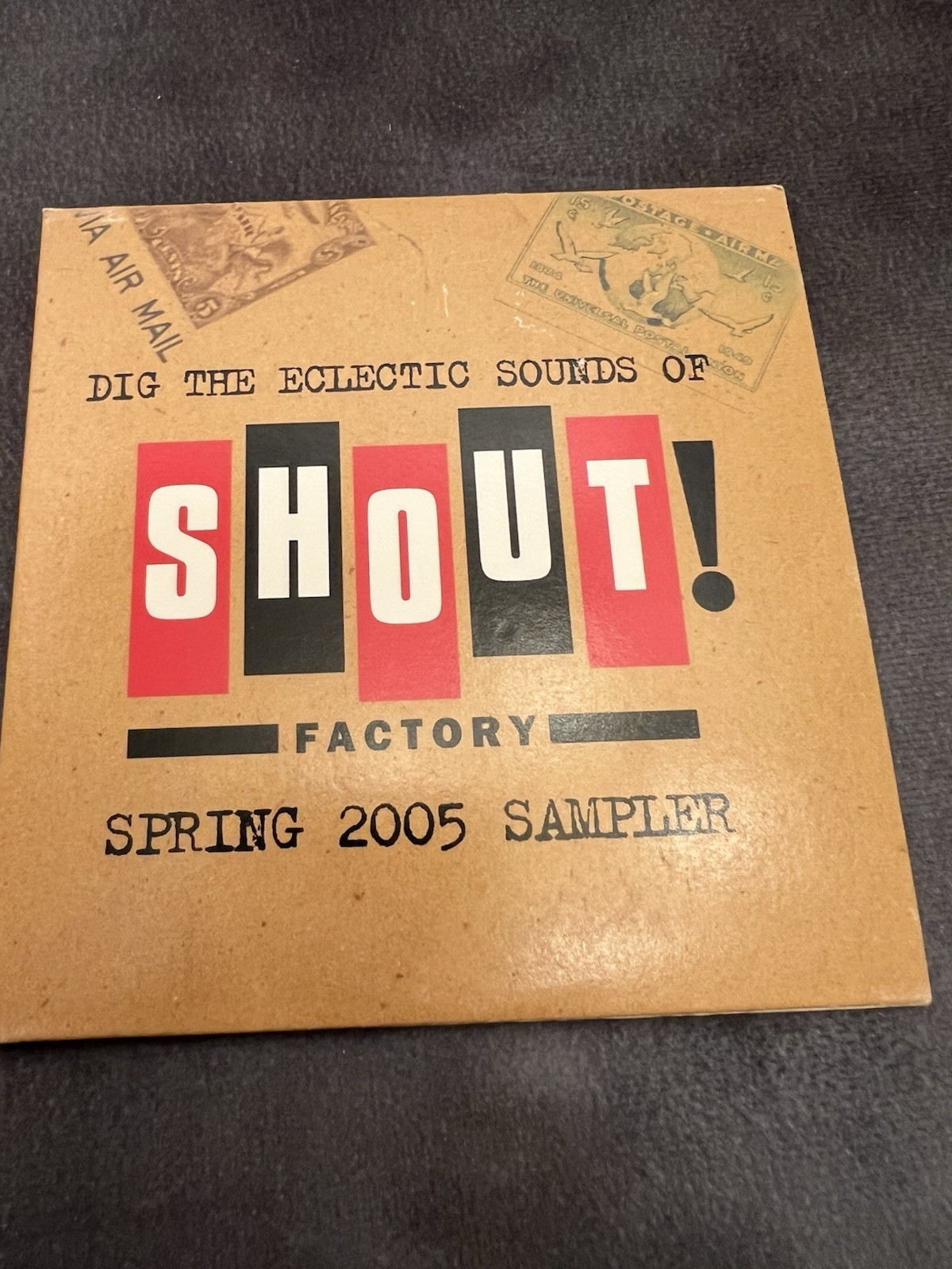 Dig Eclectic Sounds of Shout Factory Spring 2005 Sampler Promo CD Zombies X