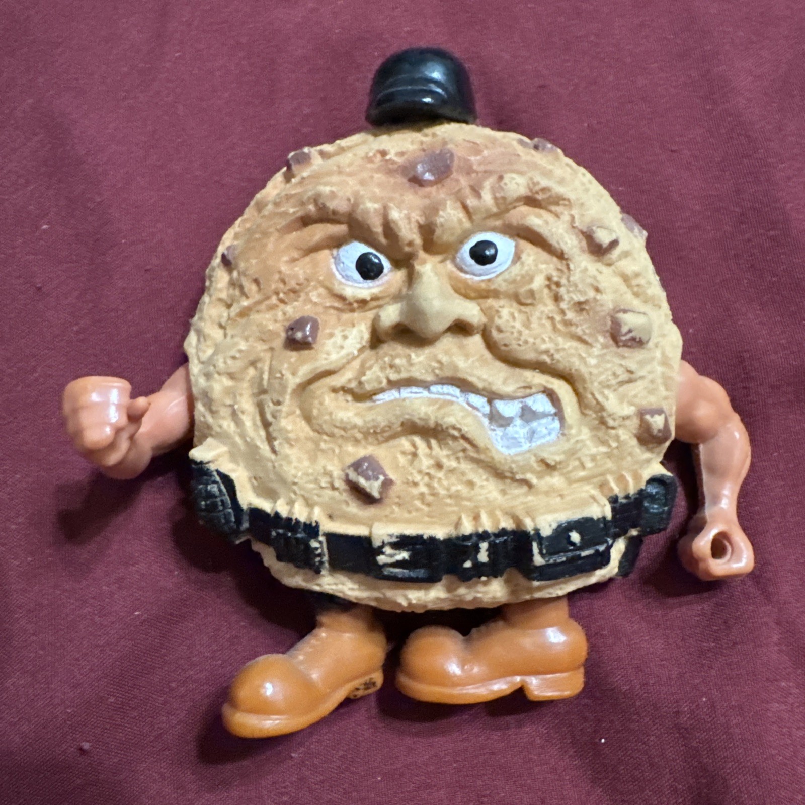 Mattel Food Fighters Chip lo Squartatore 1988 Zaino Sciolto Biscotto