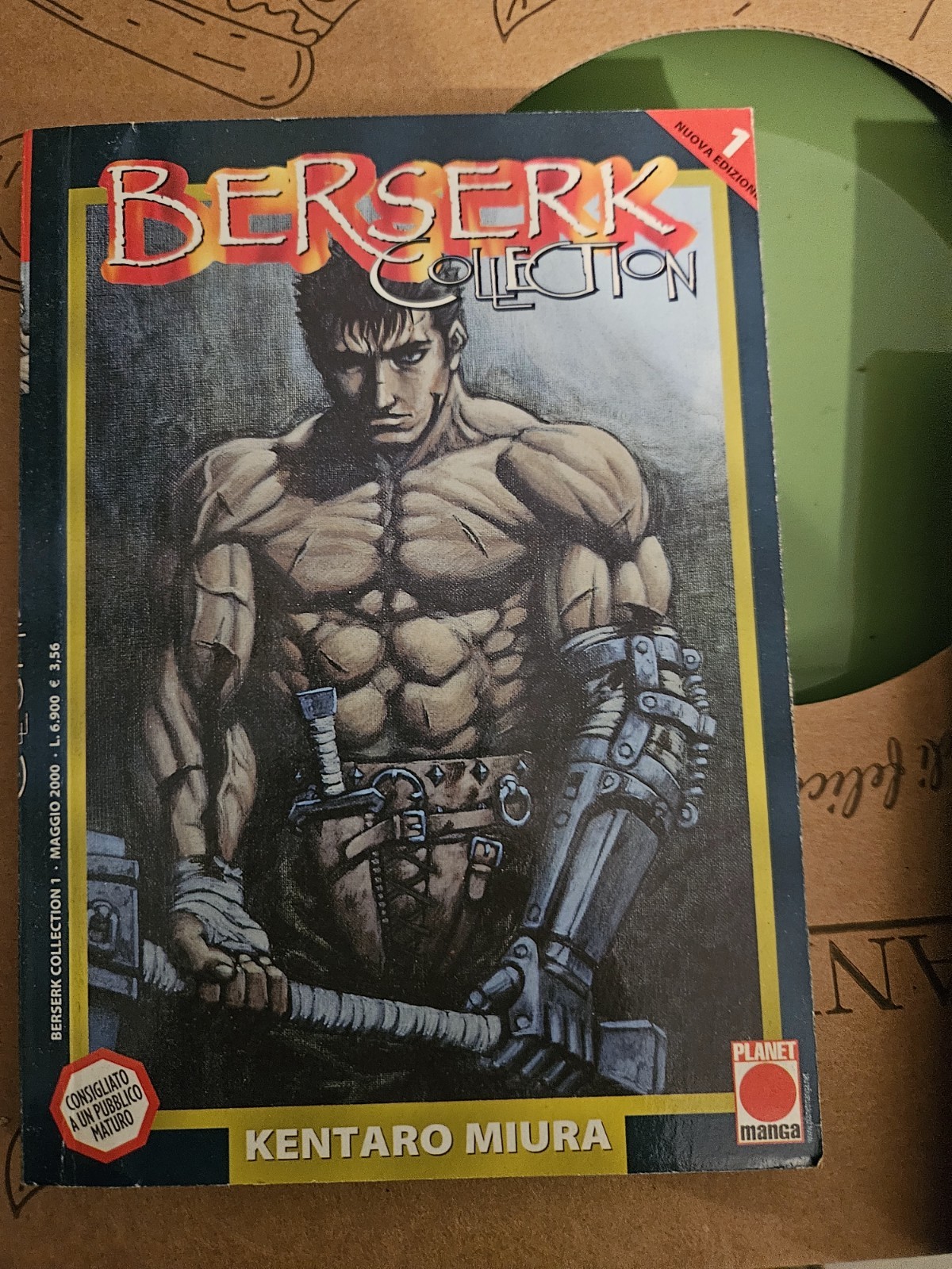 Planet Manga Berserk Collection n. 1 Kentaro Miura Italiano Nuova ed. 2000