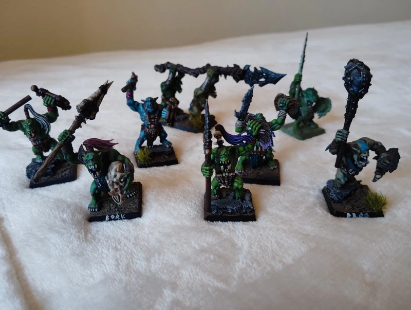 Orcos Salvajes Goblins Warhammer TOW