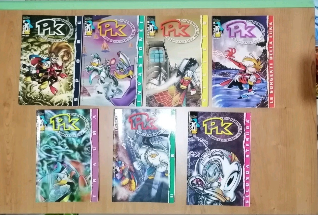 Pkna Pk LOTTO Sequenza 6/12 Paperinik New Adventures 1a Edizione 1996 1997