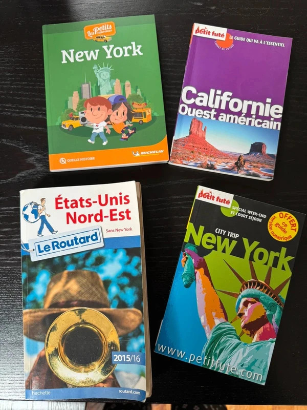 Lot Guides touristiques USA