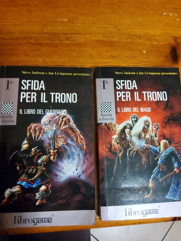Lotto librogame Sfida per il trono
