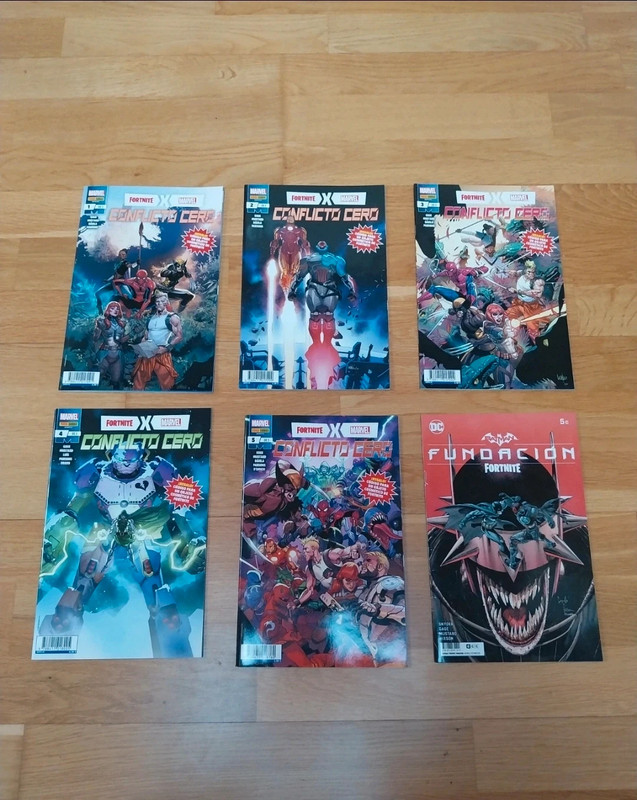 Comics Conflicto cero Fortnite