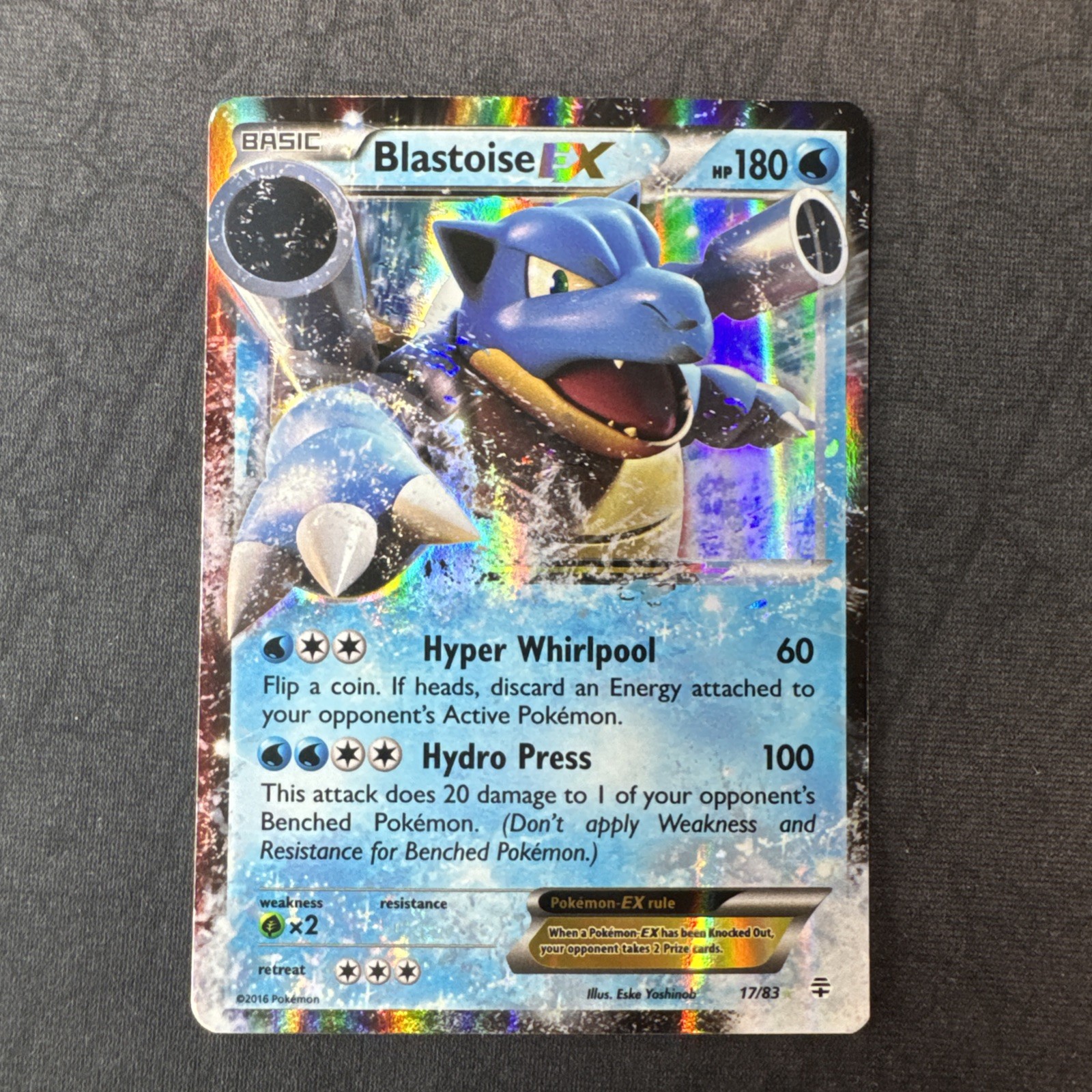 Blastoise EX 17/83 Generazioni Holo Pokemon