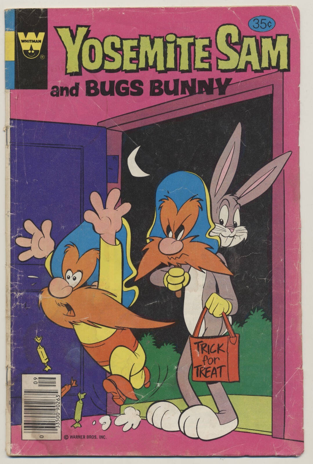 Yosemite Sam & Bugs Bunny # 55 Gold Key Comics variante Whitman settembre 1978 GD 2.0