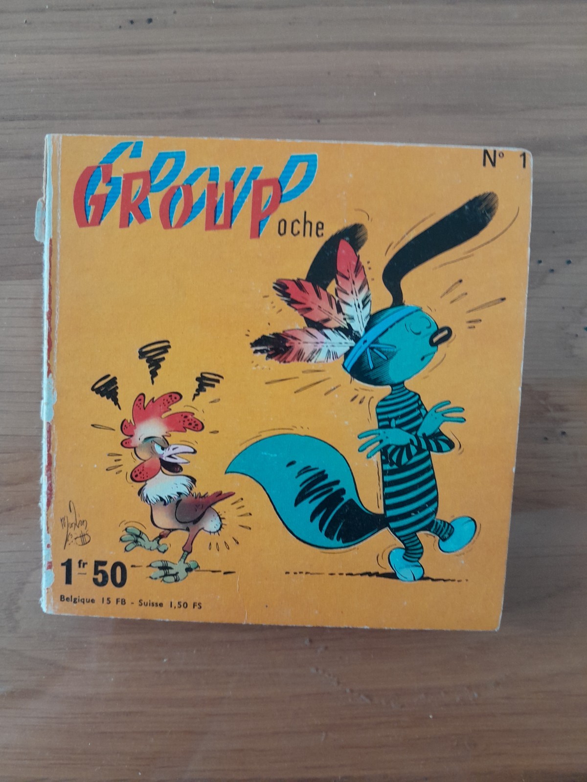 GROUP-GROUP  POCHE    N°01    VAILLANT    1963    BE