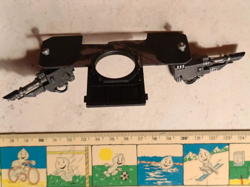 Warhammer 40k Supporto cannoni laser homemade
