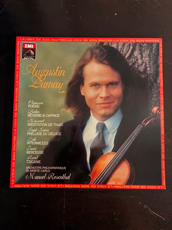 Disque vinyle 33T Augustin Dumay Violon EMI Digital 1985