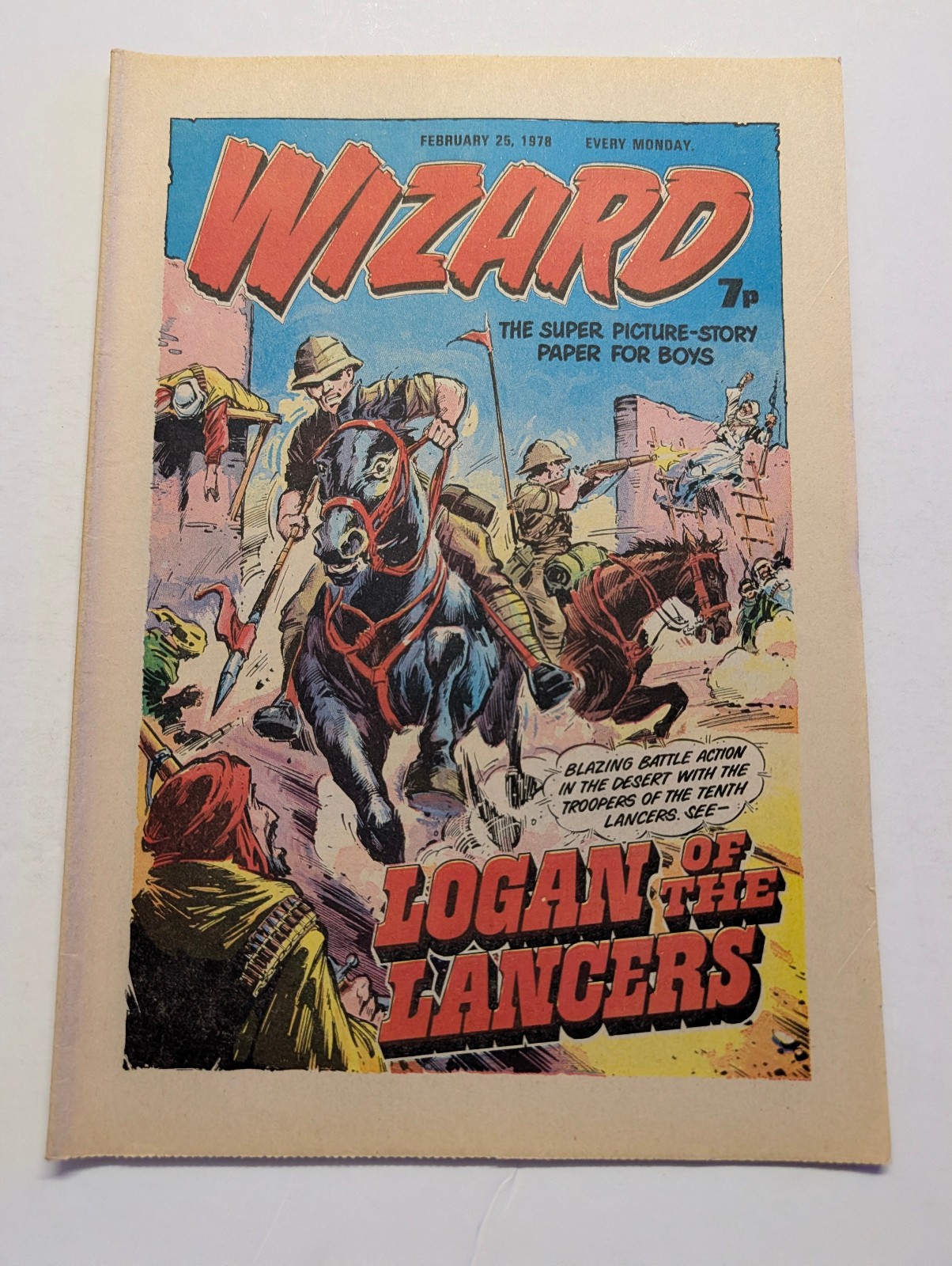 The Wizard Comic, February 25th 1978.