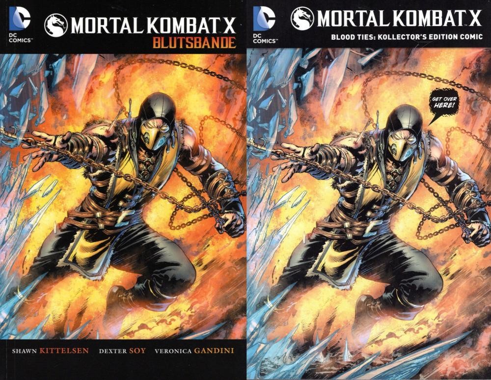 Mortal Kombat X - Bloodbande/Blood Ties: Edizione da Collezione (Z0), Panini