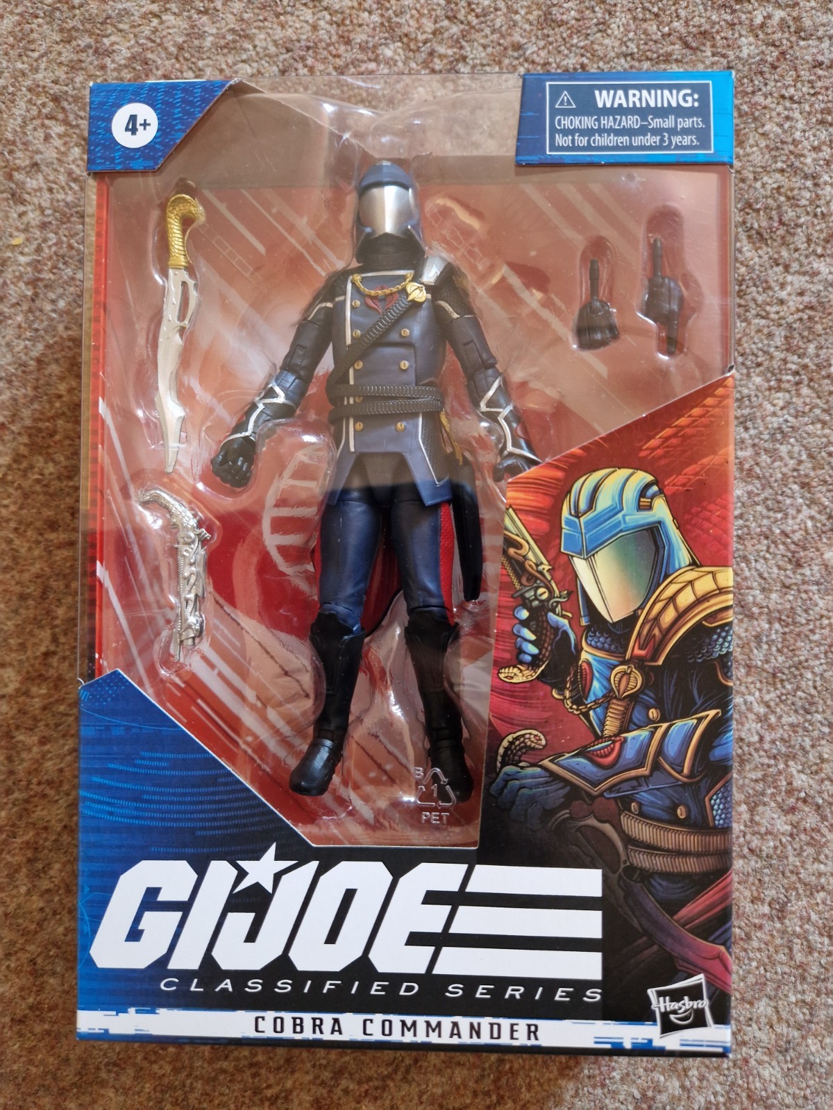 G.I. Joe - Serie Classificata - Cobra Commander - 6 Pollici n. 06