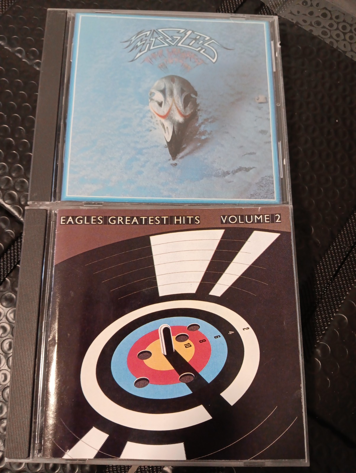 The EAGLES GREATEST HITS Vol 1 and 2 CD RESTORED in BRAND NEW CASE -Polished 
