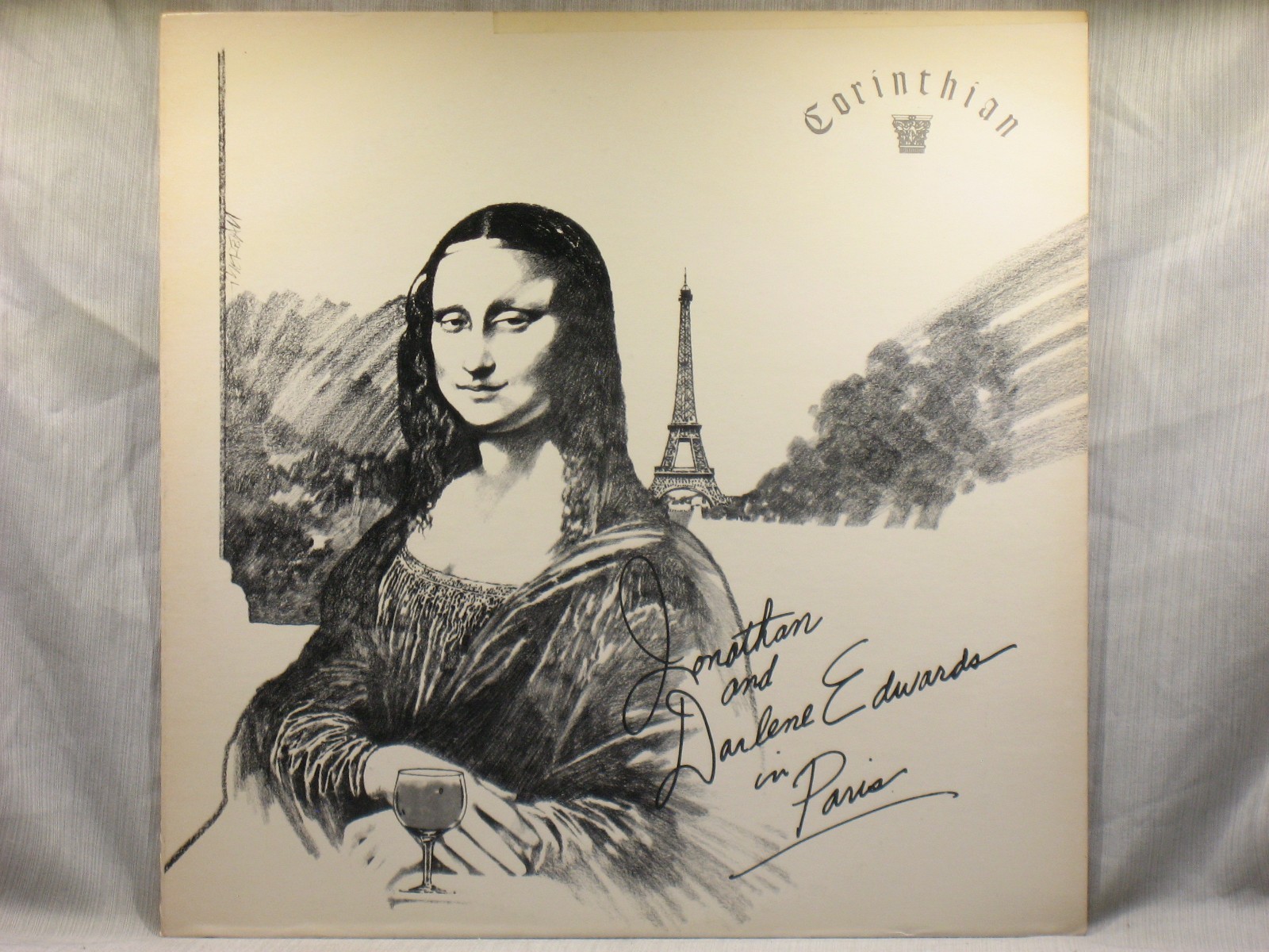 Jonathan and Darlene Edwards in Paris - Corinthian Records Cor-103