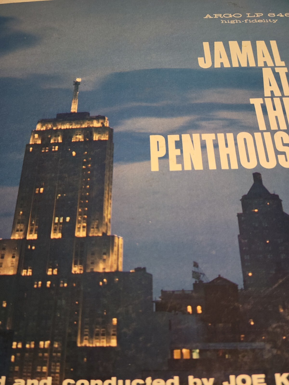 Ahamad Jamal At The Penthouse Record Vinyl