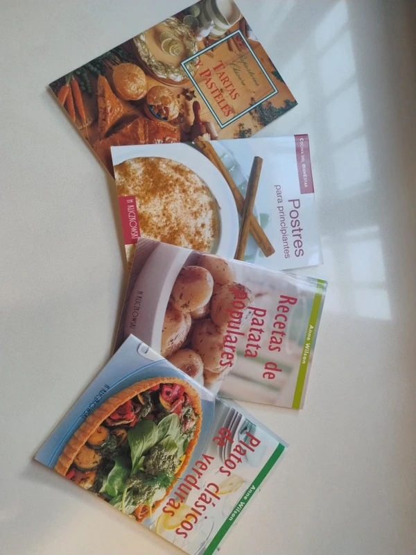 4 Libros de cocina