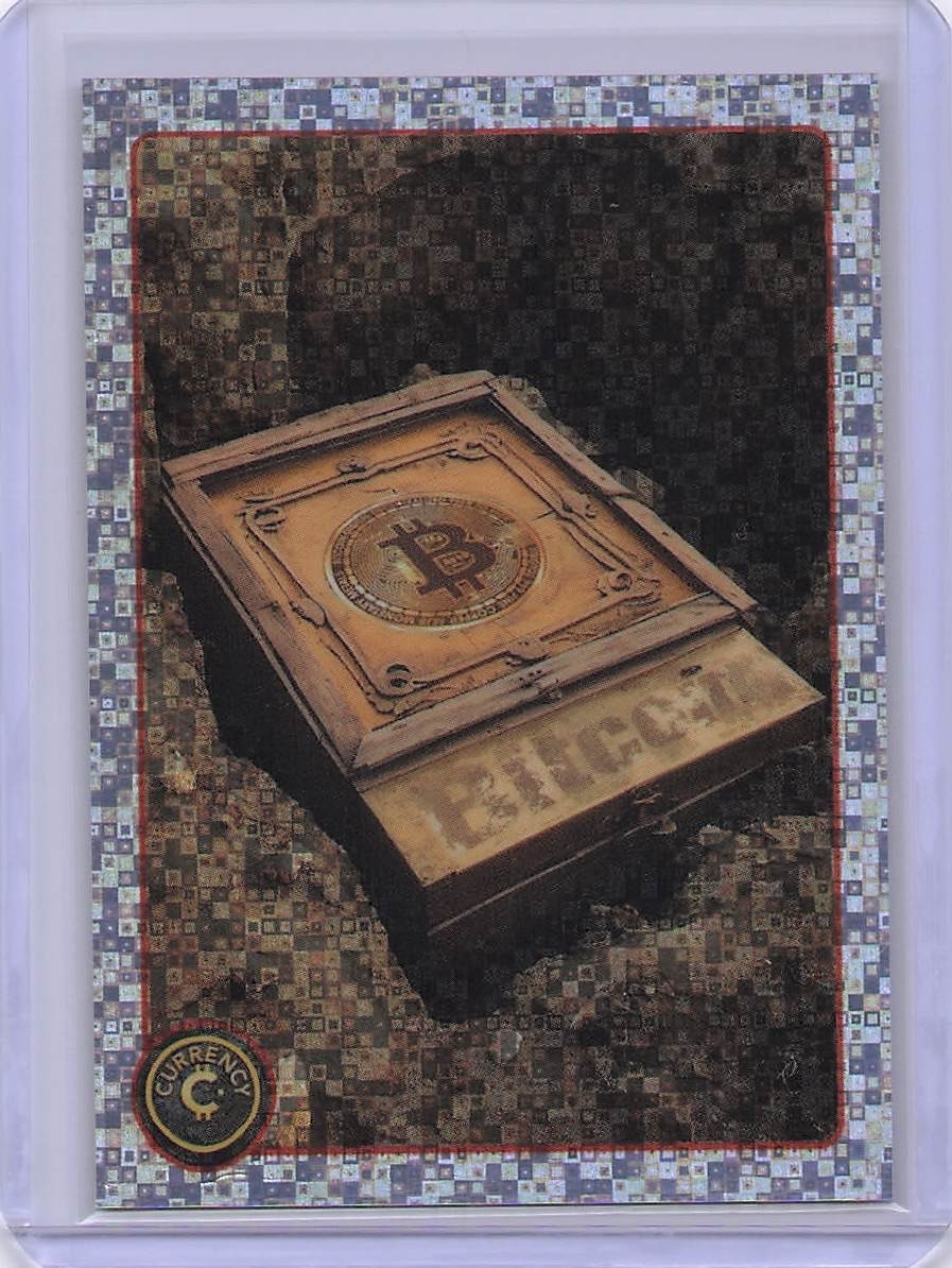2025 Cardsmiths Bitcoin #50 Matrix Holofoil Crypto Card RARA