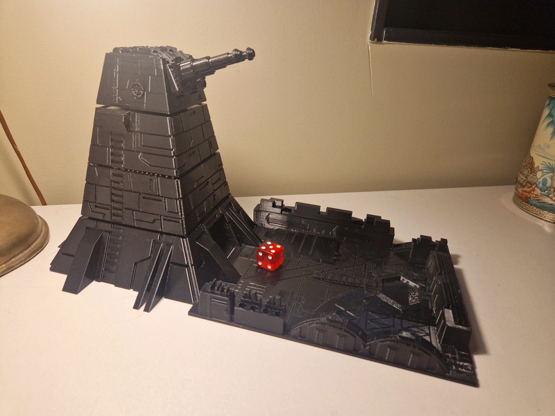 Star Wars Laser Turret Dice Tower