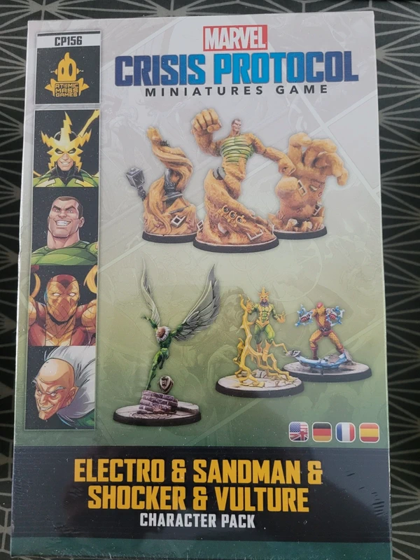 Marvel Crisis Protocol pack figurines