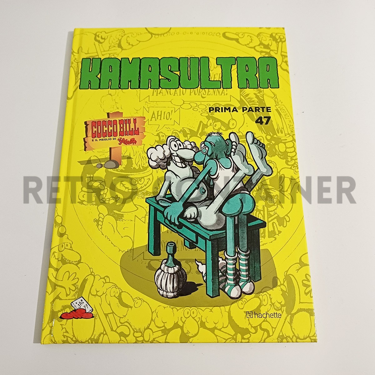 Cartonato Hachette COCCO BILL E IL MEGLIO DI JACOVITTI - 47 Kamasultra
