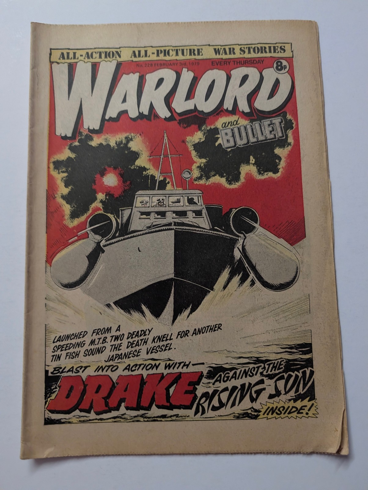 Warlord Comic No 228, February 3rd 1979.