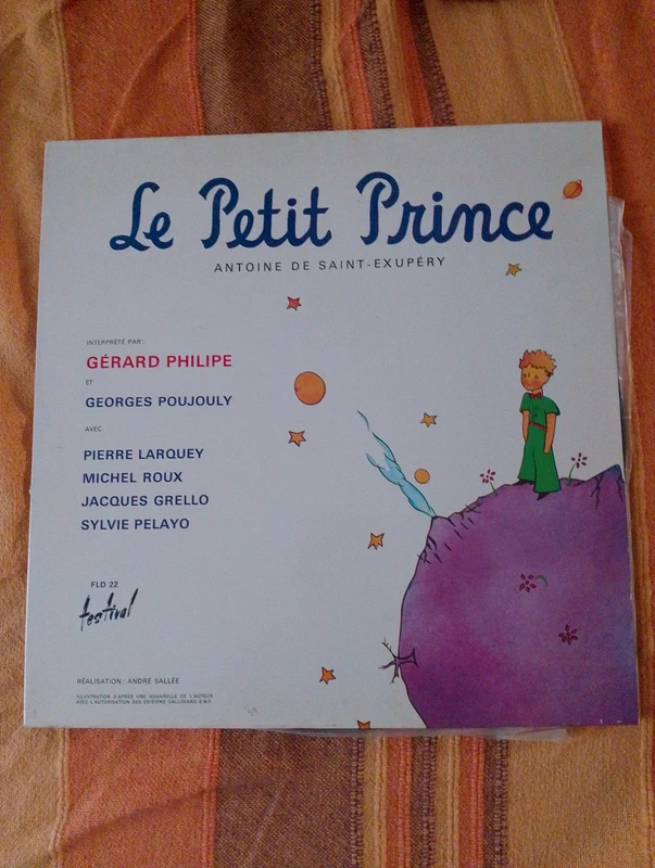 Gerard Philippe LP le petit prince