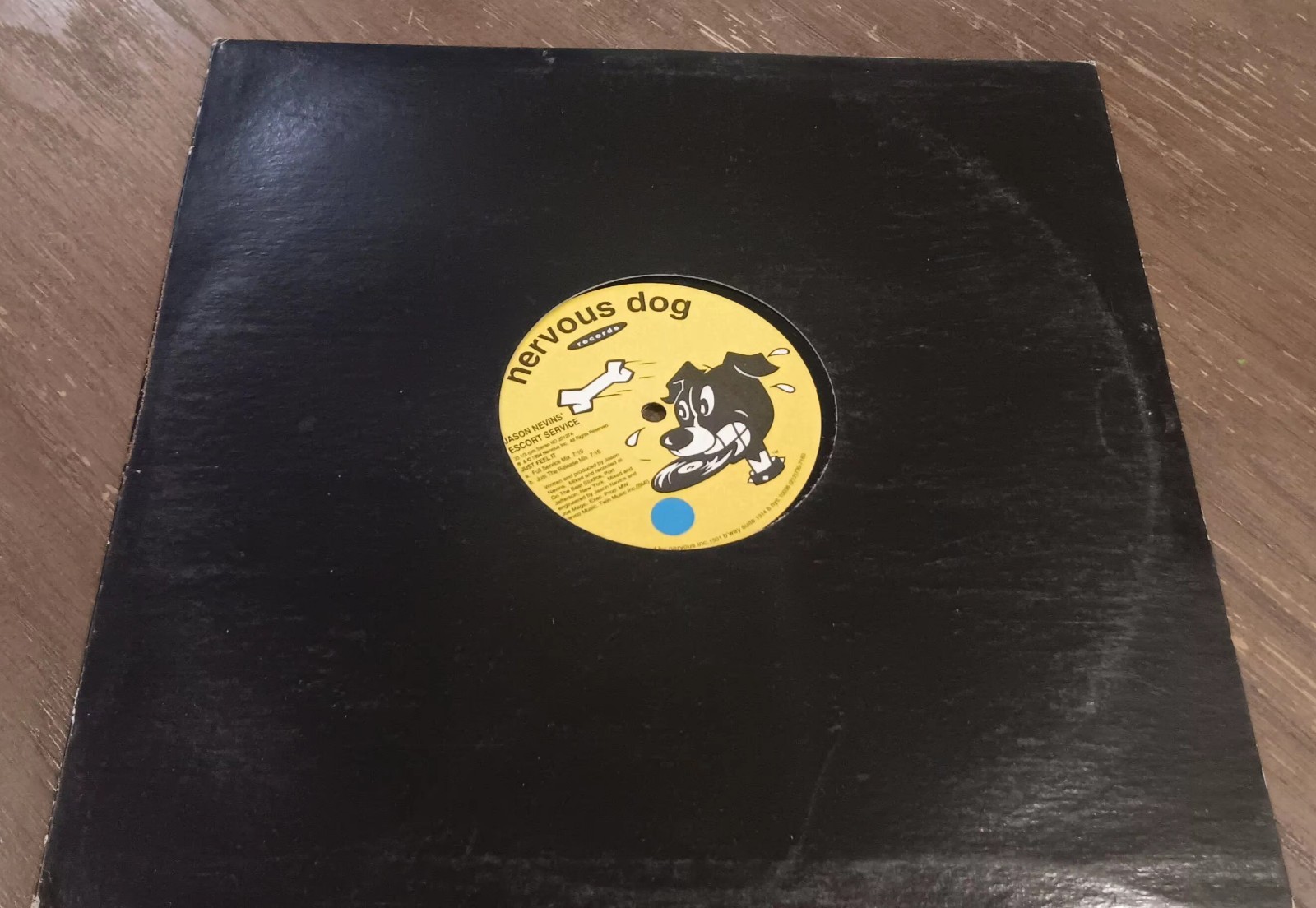 Jason Nevins Sound Vinyl 1995 Nervous Dog Records Record