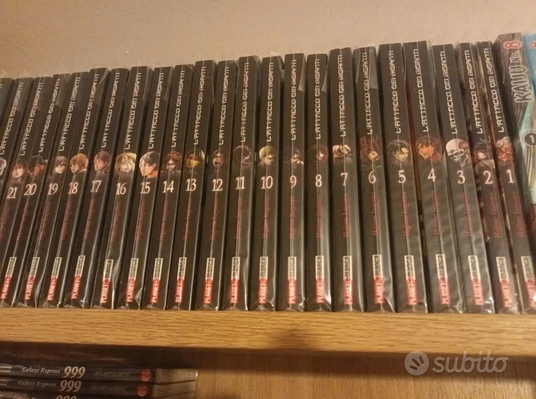 l'attacco dei giganti 1/34 prima edizione 